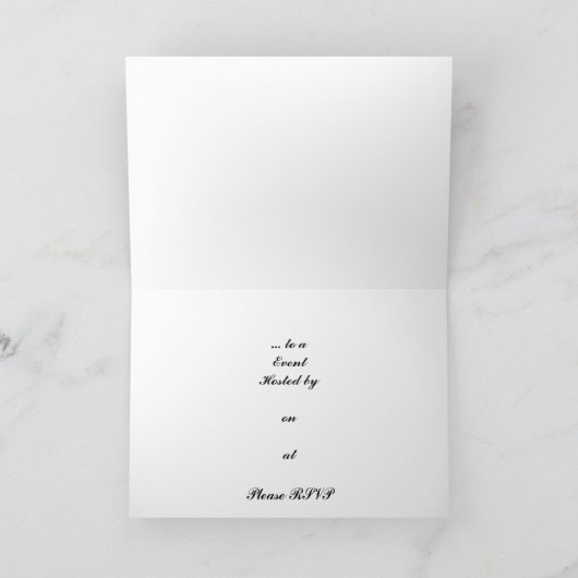 Invitation Ensemble d'échecs (Intérieur)