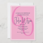 Invitation Ensemble d'invitation pour les 50 ans Coastal Chic (Devant)