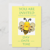Invitation ensemble d'invitations d'anniversaire pour enfants (Devant)