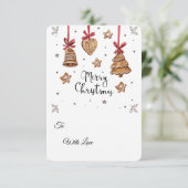 Invitation Ensemble PNG de biscuits au gingembre 3D – Clipart (Debout devant)