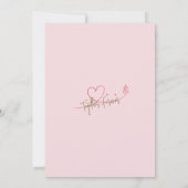 Invitation Ensemble pour toujours (Dos)