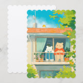 Invitation Ensemble pour toujours (Devant / Derrière)