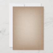 Invitation Ensemble rose de nuages de joie + Baby shower des (Dos)