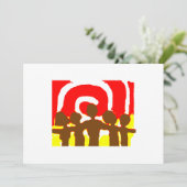 Invitation ensemble rouge (Debout devant)