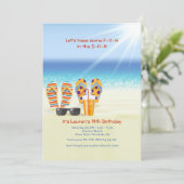 Invitation ensoleillée de rivage (Debout devant)