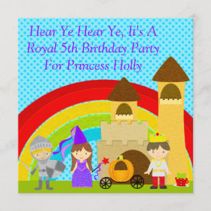 Invitation Entendez-vous, c'est un parti royal CSTM