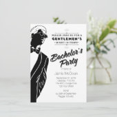 Invitation Enterrement de vie de garçon (Debout devant)
