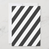 Invitation Enterrement de vie de garçon tableau craie Cheers (Dos)