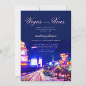 Invitation Enterrement de vie de jeune fille à Las Vegas (Devant)