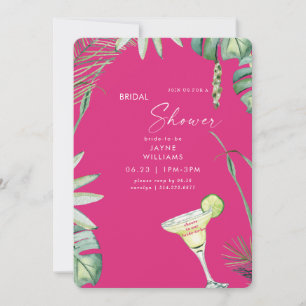 Invitation Enterrement de vie de jeune fille Beach Tropics Ho