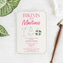 Enterrement de vie de jeune fille Bikinis et Marti