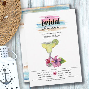 Invitation Enterrement de vie de jeune fille Margarita et Hib