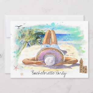 Invitation *~* Enterrement de vie de jeune fille Tropical Exo