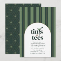 Enterrements de vie de jeune fille golf « Tinis &