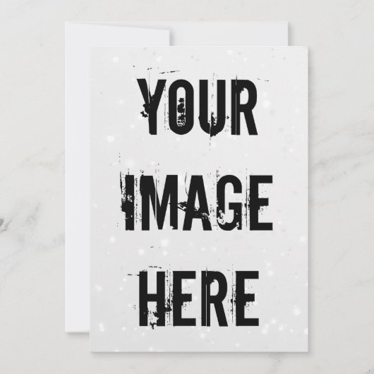 Invitation Entièrement personnalisable (Devant)