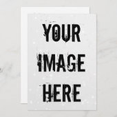 Invitation Entièrement personnalisable (Devant / Derrière)