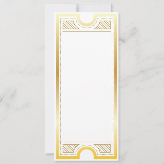 Invitation entièrement personnalisable pour la soi (Dos)