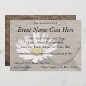 Invitation Entre Le Rock Et L'Endroit Difficile (Devant / Derrière)