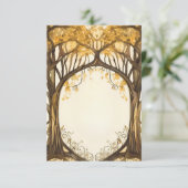 Invitation Entrée de l'arche romantique mariage (Debout devant)