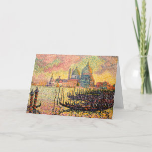 Invitation Entrée Grand Canal, Venise Paul Signac