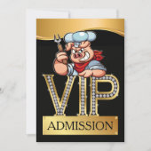 Invitation Entrée VIP BBQ (Devant)
