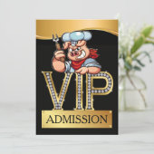 Invitation Entrée VIP BBQ (Debout devant)
