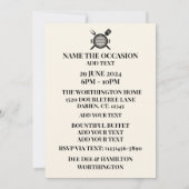 Invitation Entrée VIP BBQ (Dos)