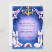 Invitation Entreprise de Spa & Glam Thème Chapeau de Bachelor (Devant)