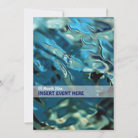 Invitation Entreprise d'énergie hydraulique (Devant)