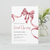 Invitation Entreprise Grand Ouverture du ruban moderne (Debout devant)