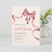 Invitation Entreprise Grand Ouverture du ruban moderne (Debout devant)