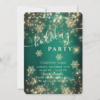 Entreprise luxueuse et pétillante Fête verte