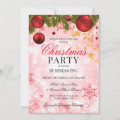 Invitation Entreprise Red Noël (Devant)