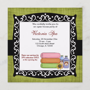 Invitation Entreprise Spa Open House