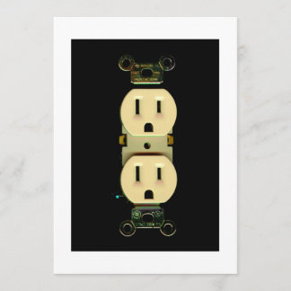 Invitation Entreprises d'électriciens de prise électrique