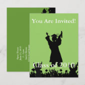 Invitation - Entrez l'année en cours et votre coul (Devant / Derrière)