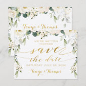 Invitation Enveloppe d'annonce de date de l'Épiphanie de Paeo (Devant / Derrière)