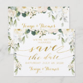 Invitation Enveloppe d'annonce de sauvegarde de l'Épiphanie d (Devant / Derrière)