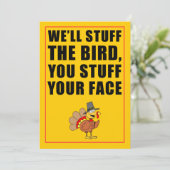 Invitation Envie de vous faire plaisir (Debout devant)