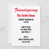 Invitation Envie de vous faire plaisir (Dos)