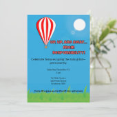 Invitation Envole-toi, loin de tes responsabilités (Debout devant)