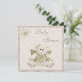 Invitation Envoyé du baby shower ci-dessus de neutre de (Debout devant)