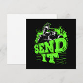 Invitation Envoyer Quatre Routeurs ATV Quad Vélo Rider (Devant / Derrière)