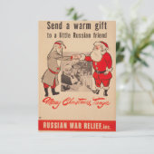Invitation Envoyer Un Cadeau Chaud À Un Petit Ami Russe -Russ (Debout devant)
