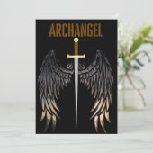 INVITATION ÉPÉE DE L'ARCHANGE (Debout devant)