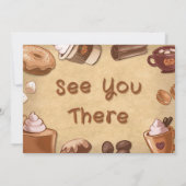 Invitation Épice citrouille et tout Nice avec photo (Dos)