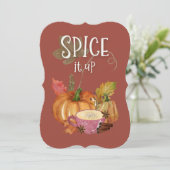 Invitation Epicer le Bon thanksgiving (Debout devant)