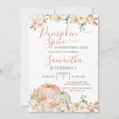 Invitation Épices citrouilles et tout Nice 5ème anniversaire (Devant)