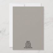 Invitation Épitomiser (Dos)