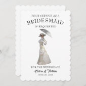 Invitation Époque Victorienne (Devant / Derrière)